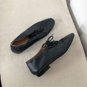 Dark navy blue loafers